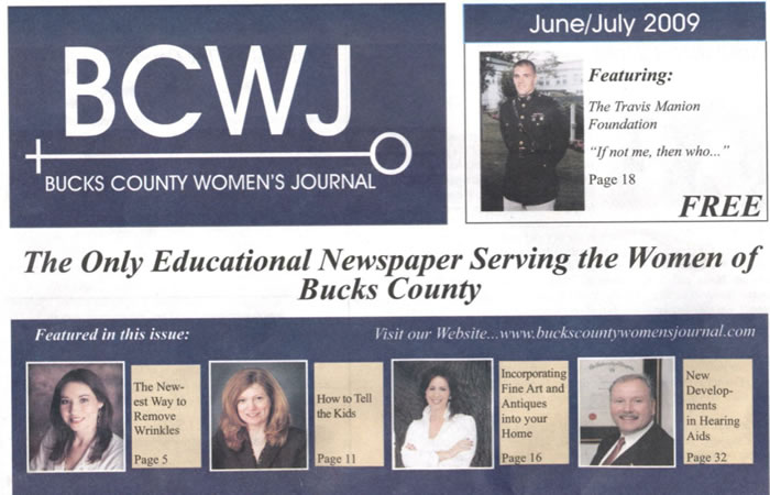Bucks County Women's Journal features Kristie Finnan Mulit-tasking Mom