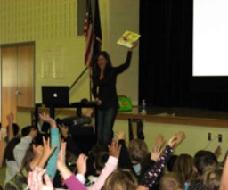 Kristie Finnan School Visit